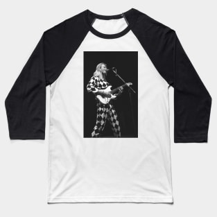 It Bites Francis Dunnery BW Photograph Baseball T-Shirt